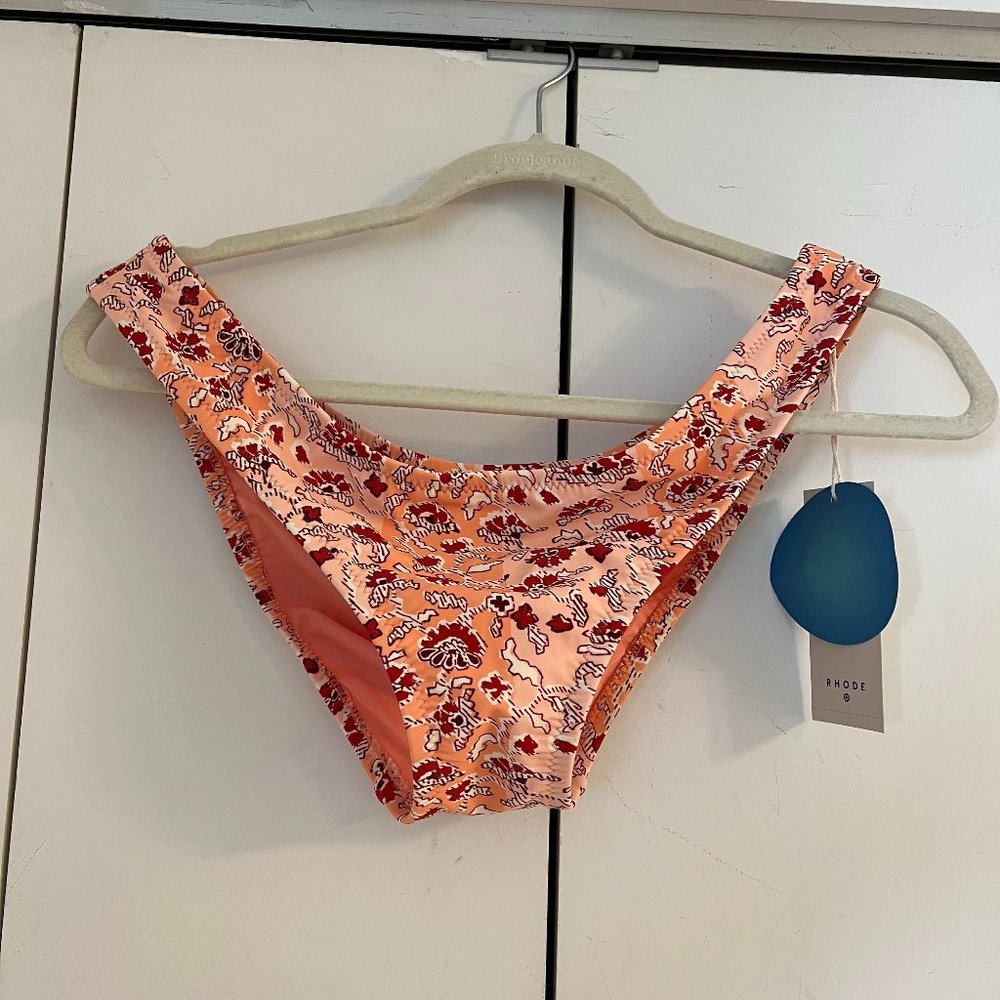 Women's Whimsical Floral Print Medium Coverage Bikini Bottom - RHODE x Target